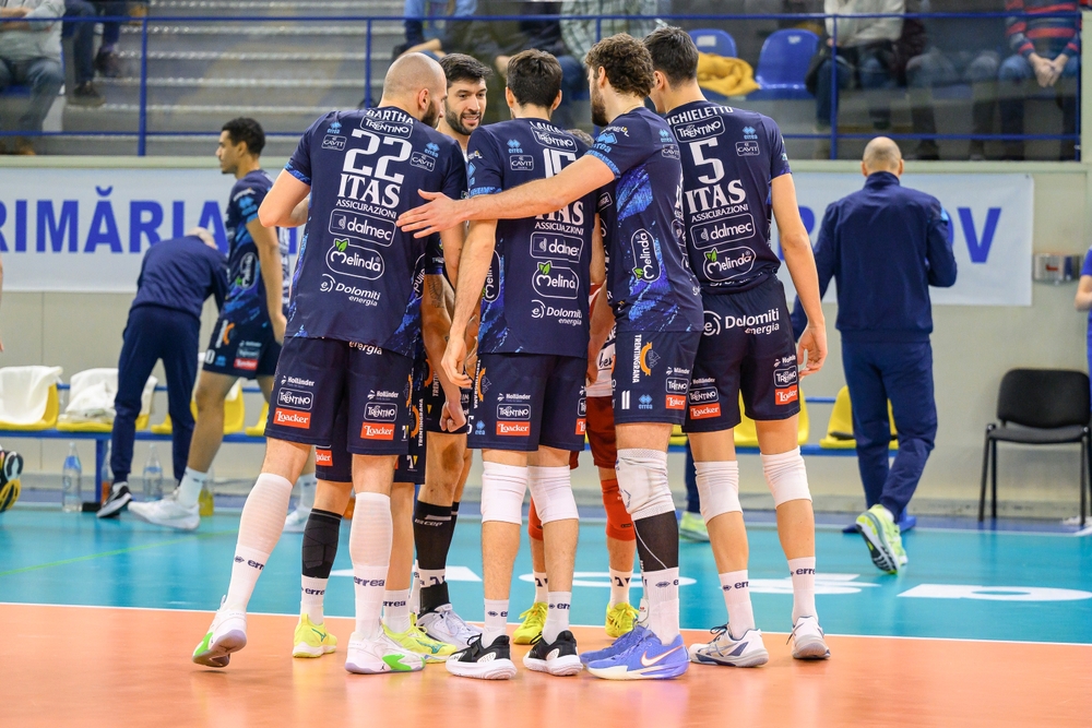 Brasov,,Romania,,15.01.2025,,Volleyball,Player,During,The,Game,Between,Csm,Trentino-Lube